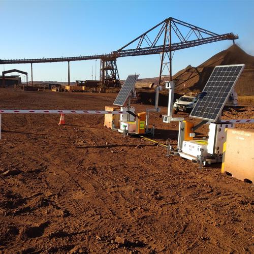 Autonomous Boom Gates on mine site